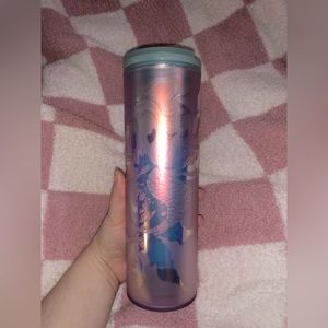 BNWT Starbucks Rose Gold Soft Touch Tumbler 16OZ